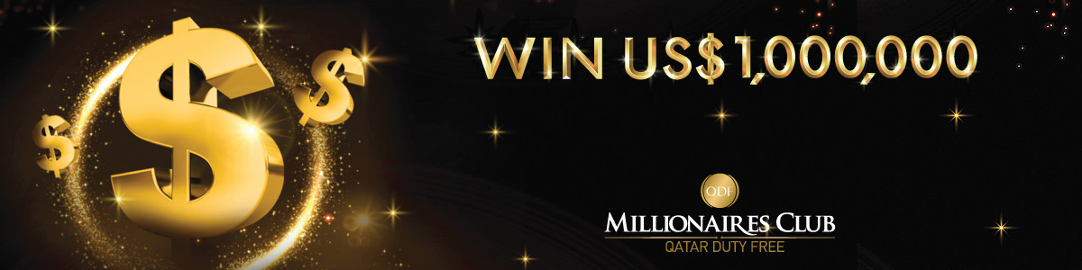 qatar duty free millionaire raffle free raffles